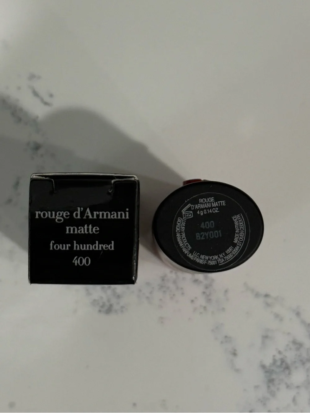 Giorgio Armani NEW rouge d’Armani matte lipstick Shade 400